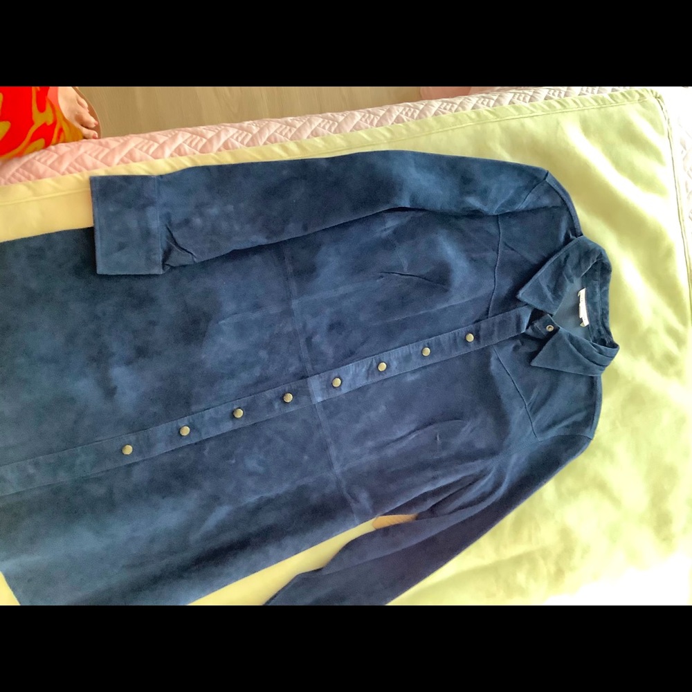 Genuine Suede Duster